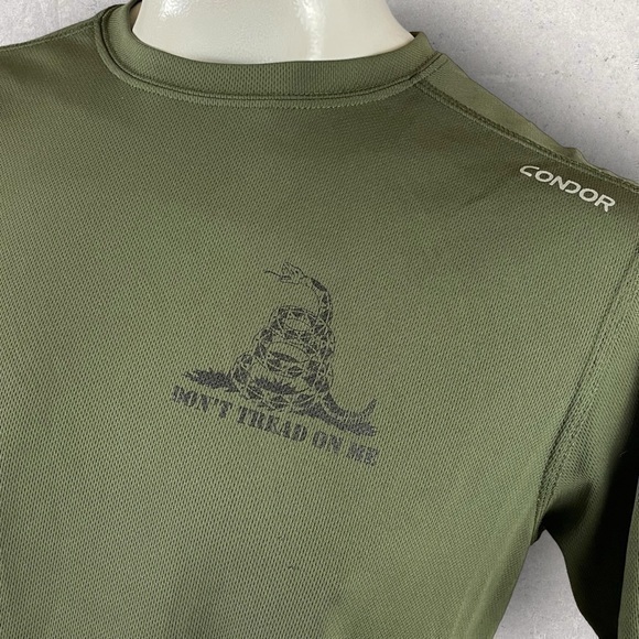 condor Other - Condor Shirt Mens Large Green Military Short Sleeve Costal Riverine 1375